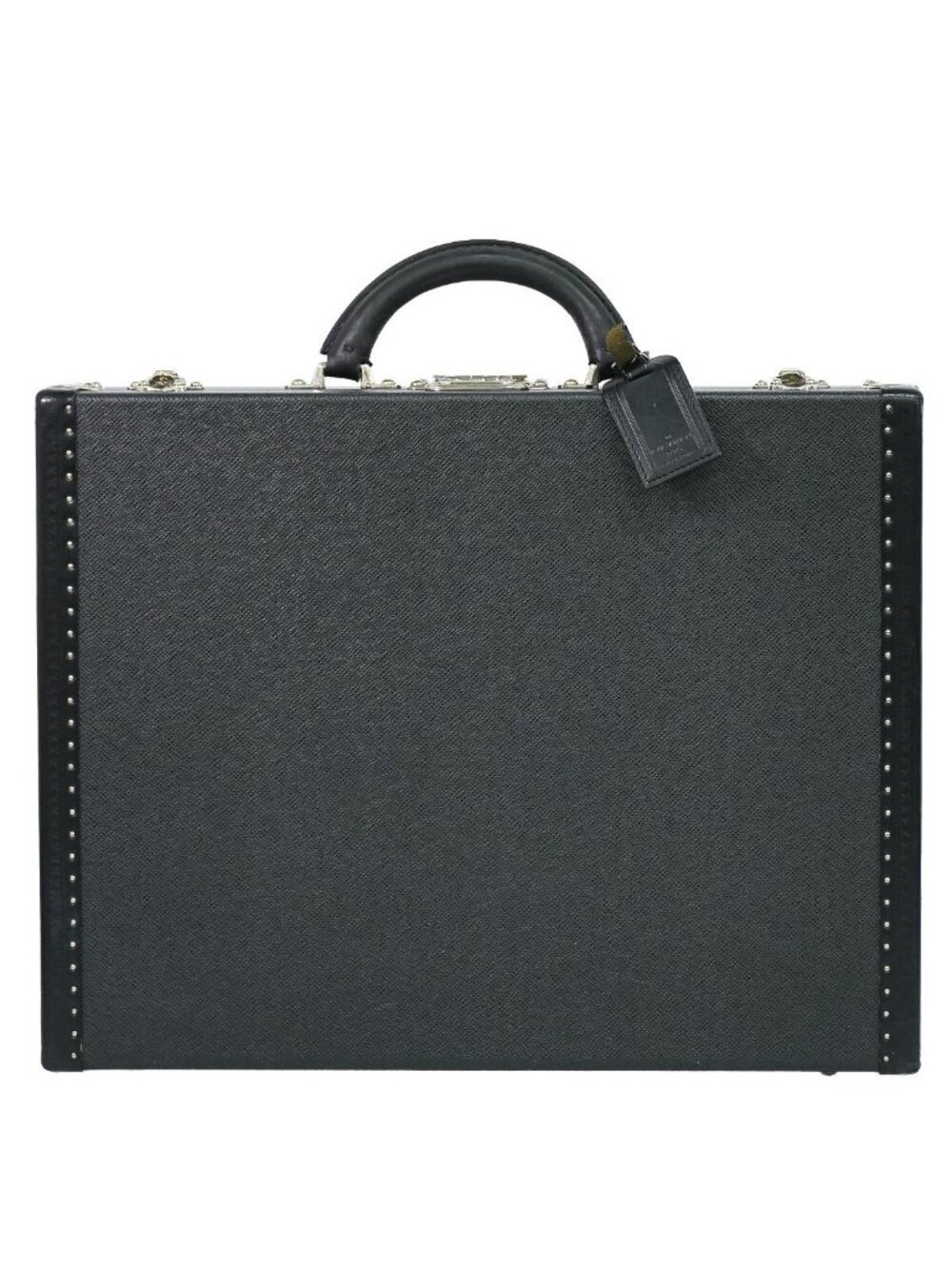 Louis Vuitton LV President Taiga Leather Attache Case Business Bag Ardoise